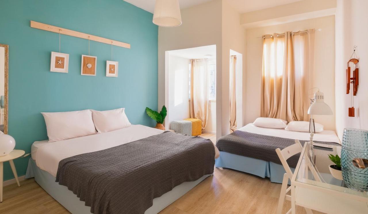 4 Bedroom Apartment On The Beach Tel Aviv Buitenkant foto