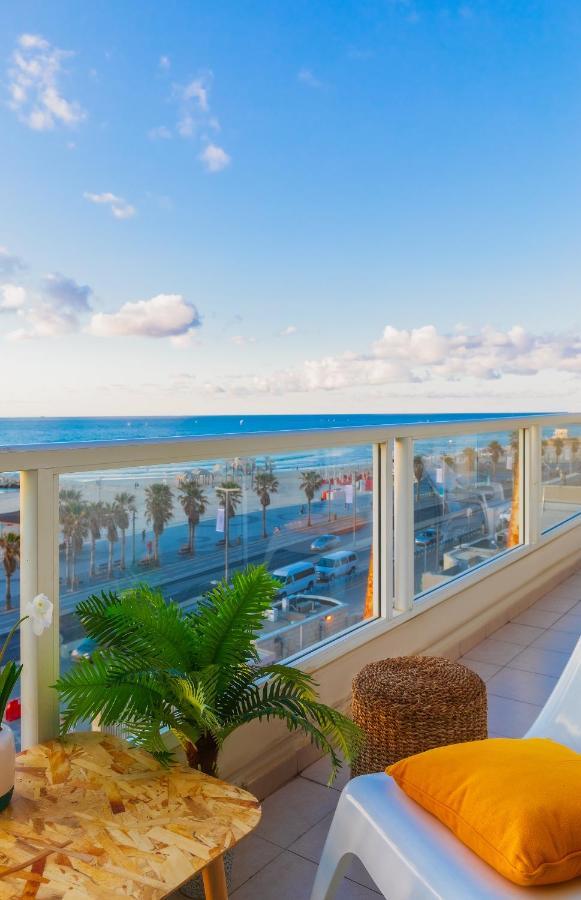 4 Bedroom Apartment On The Beach Tel Aviv Buitenkant foto