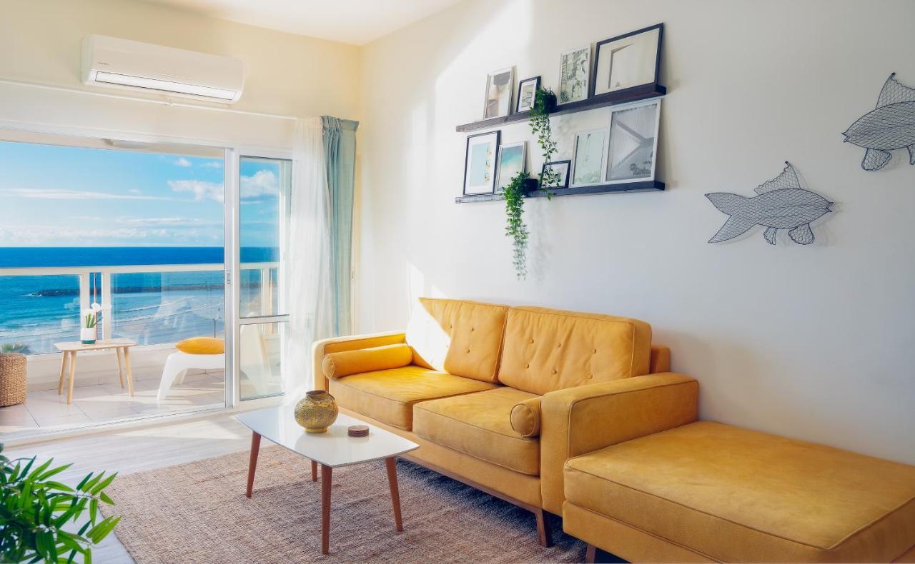 4 Bedroom Apartment On The Beach Tel Aviv Buitenkant foto
